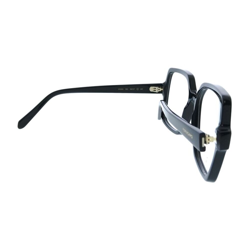 Salvatore Ferragamo SF3031 001 Cat Eye Black Women's Eyeglasses - Picture 4 of 5